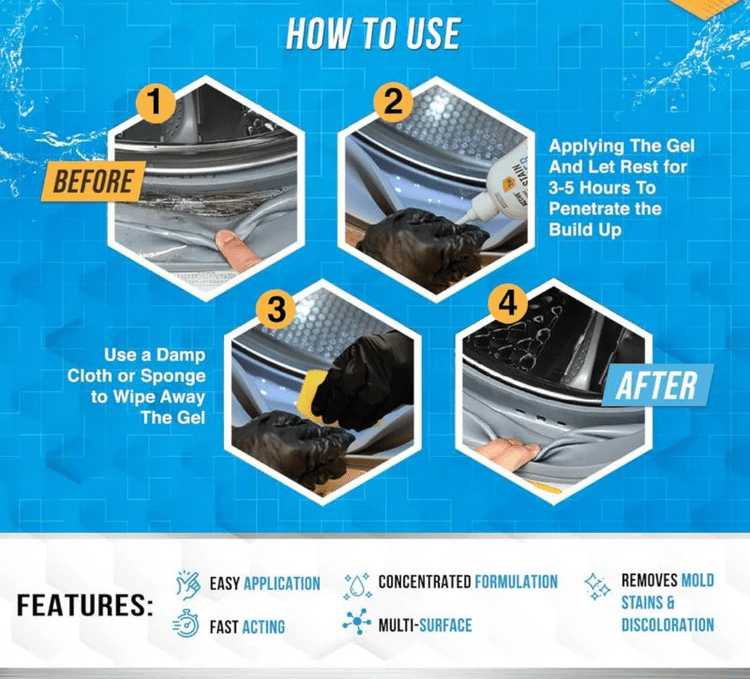 Heavy Duty Formula, Multi-Surface Cleaner & Works on Shower & Tile