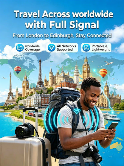 🥳2026 HOT SALE🥳💞50K+ SOLD!📶🌐 Mobile Hotspot – Portable WiFi, full coverage anywhere. No contract, no setup. Stay connected on the go! 📱✨