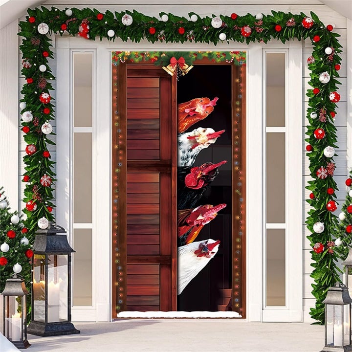 🎄Early Xmas Sales  🎅-Christmas Front Door Decoration🎅