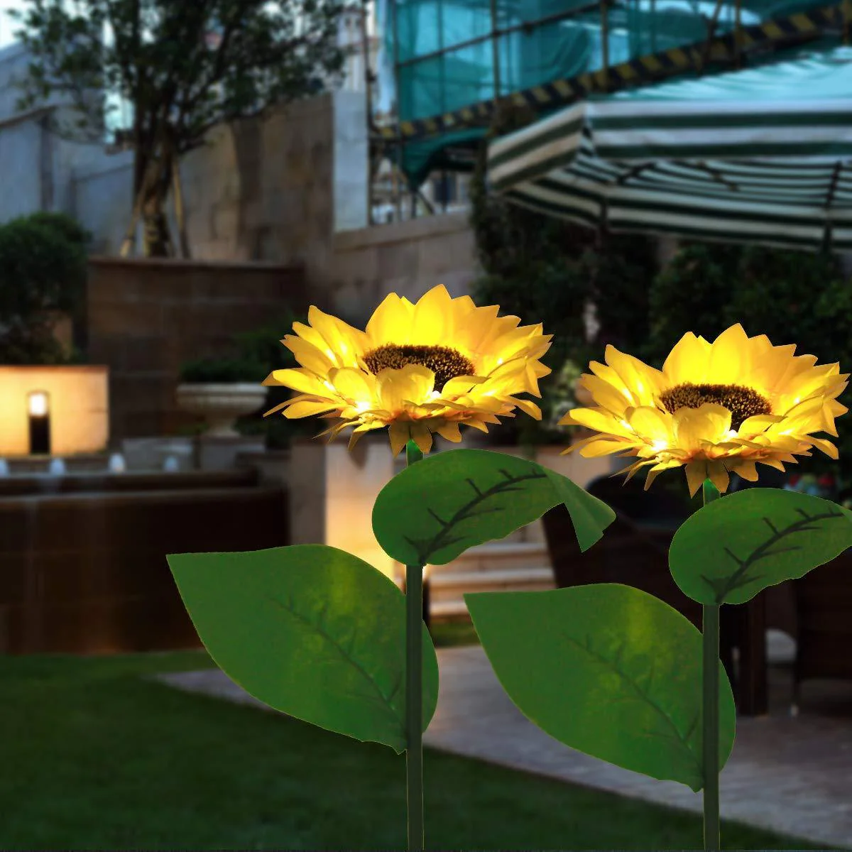⏰🔥LIMITED-TIME 50% OFF! 🌻 Sunflower Solar Lights – Auto On/Off, 14H Glow & IP65 Waterproof, Perfect for Garden & Patio ✨☀️
