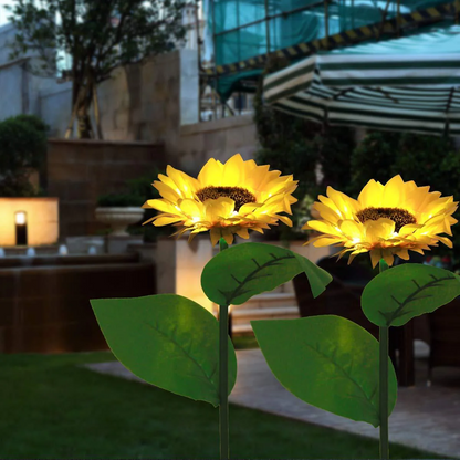 ⏰🔥LIMITED-TIME 50% OFF! 🌻 Sunflower Solar Lights – Auto On/Off, 14H Glow & IP65 Waterproof, Perfect for Garden & Patio ✨☀️