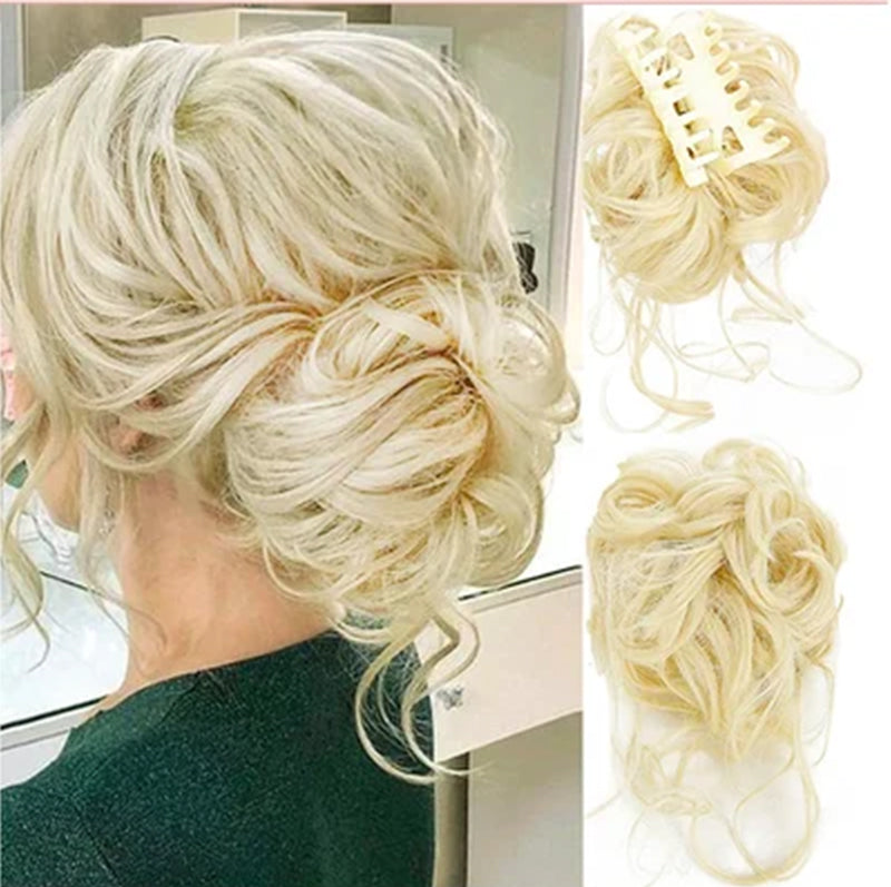 🔥Topknot ponytail with clip🔥