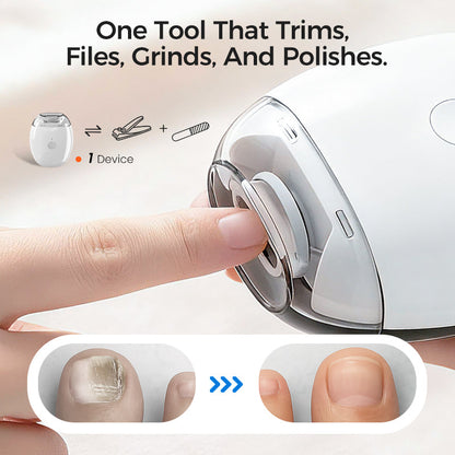 💅✨ Universal Automatic Fingernail Grinder – Painless & Safe for Adults & Kids 👶🔧 50% OFF HOT SALE! Effortless trimming, smooth edges, no cuts. Perfect for family use. One tool for all ages.