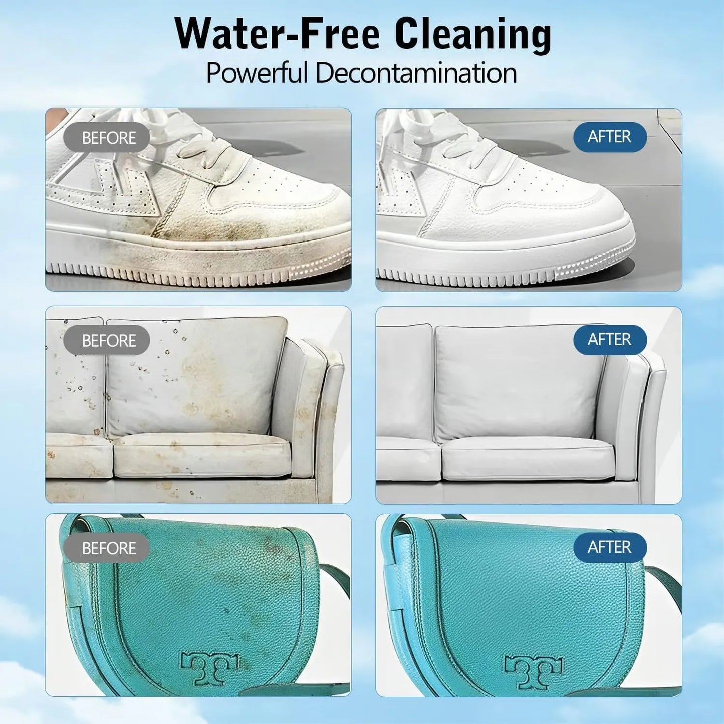🧼✨ No-Wash Shoe & Leather Cleaner Cream – Instantly Erase Stains, No Rinse Needed! 🧽🔥 Includes Sponge – Easy Deep Clean in Minutes, Restores Like New, Must-Have Sneaker Care