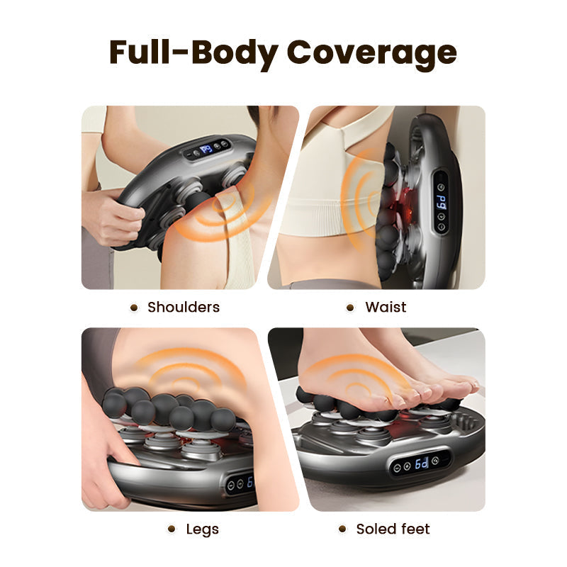 🔥🎁 New Arrival 50% OFF--Multi-Functional Automatic 12-Head Muscle Massager