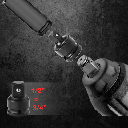 6-Piece Impact Socket Convertor Adapter（50% OFF）