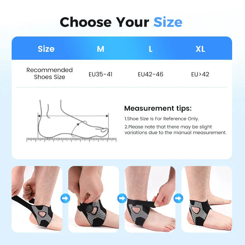 🔥2025 Hot Sale 55% OFF🎁Adjustable Elastic Ankle Brace