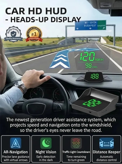 Head-Up Display (HUD) Car GPS Digital Speedometer