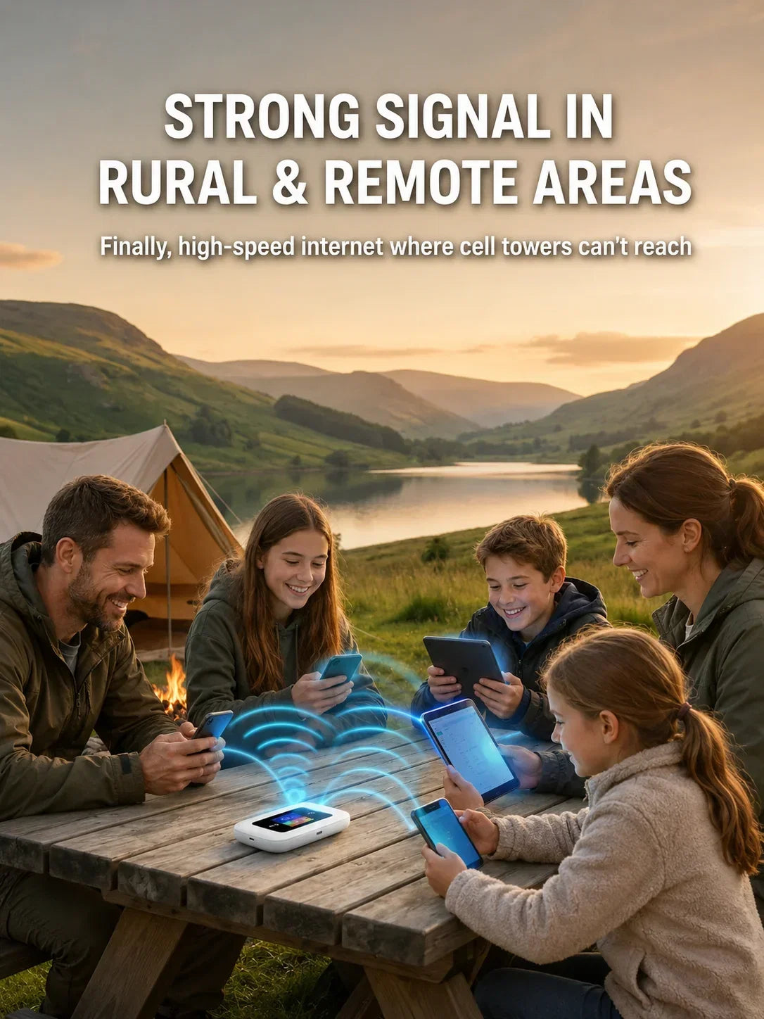 🥳2026 HOT SALE🥳💞50K+ SOLD!📶🌐 Mobile Hotspot – Portable WiFi, full coverage anywhere. No contract, no setup. Stay connected on the go! 📱✨