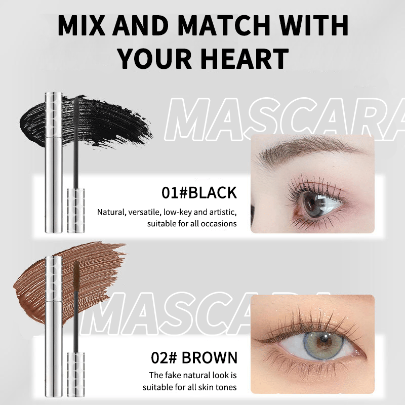 🥳BUY 1 GET 1 FREE:￡9.99!!💞50K+ SOLD!👁️✨ All-Day Beautiful Lashes, Smudge-Proof! Waterproof Fiber Mascara for Natural Volume. 💖💃