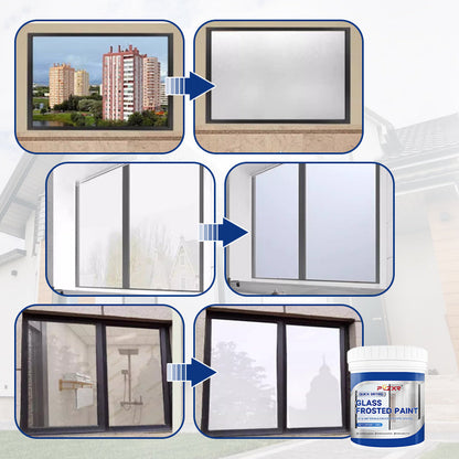🎨🖌️ 50% OFF! Transform Windows with Frosted Glass Paint 2026 – Quick-Drying, Water-Resistant & Elegant 🌫️✨ Perfect for DIY Privacy & Home Decor!