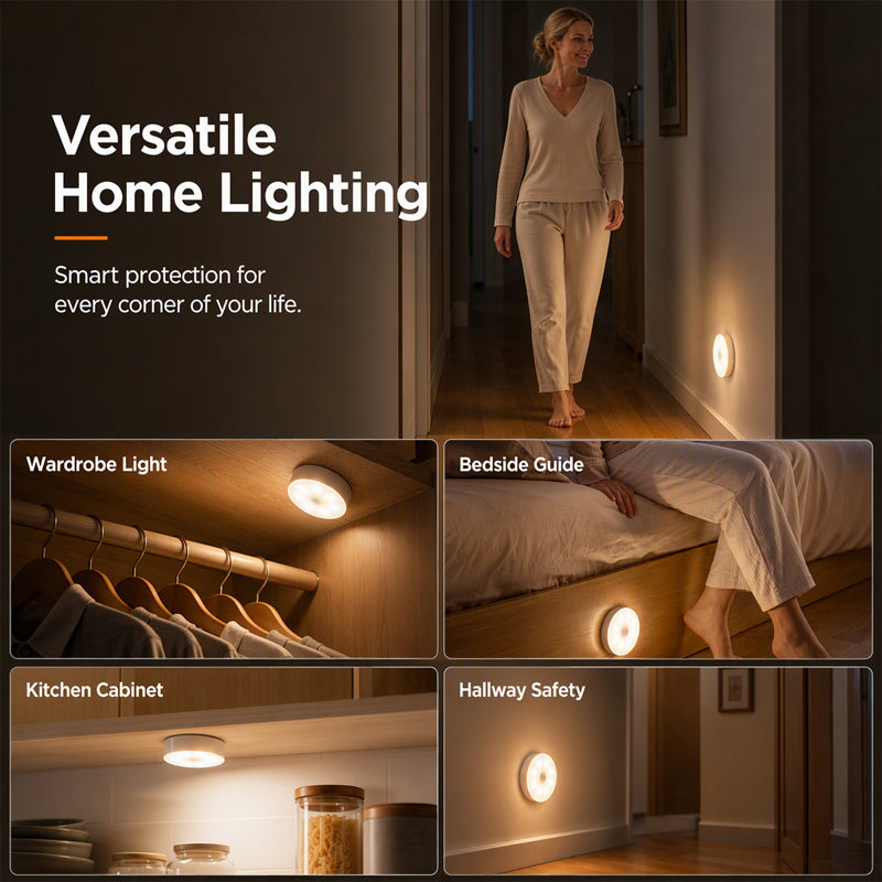 ✨ New for 2026 | LED Motion-Sensor Light | Easy Installation, 3 Modes 🔆【50% Off】