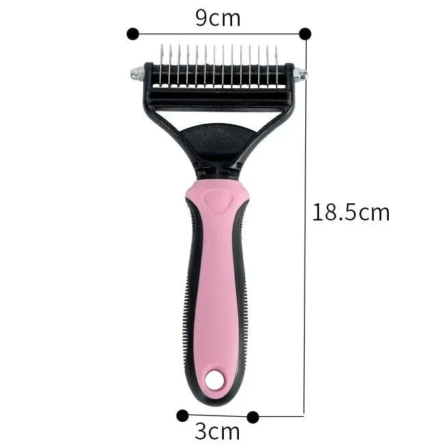 ⏰🔥LIMITED TIME 50% OFF! 🐾 Professional Deshedding Tool for Dogs & Cats – Gentle, Efficient & Fur-Free Home ✨(💖Get 2 Free Pet Grooming Gloves)