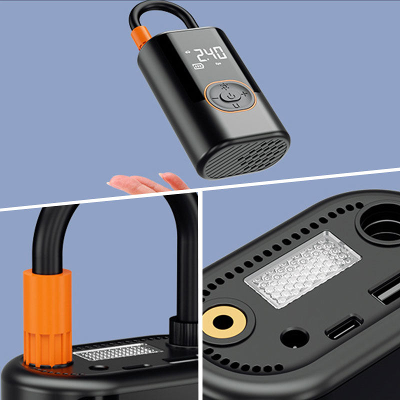 🔥Christmas Limited-Time 50% Off 🎁Multi-Function Portable Emergency Air Pump (with Lighting and Power Supply Function)