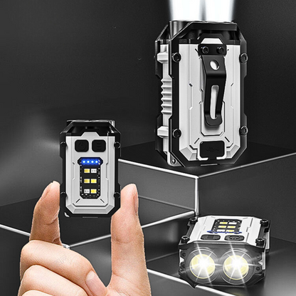 New Version Mini Powerful Rechageable Flashlight (Battery Enhanced Version)