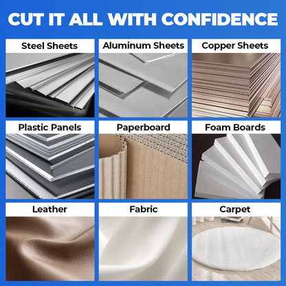 Limited-Time 57% Off💥Brushless Cordless Sheet Metal Cutter