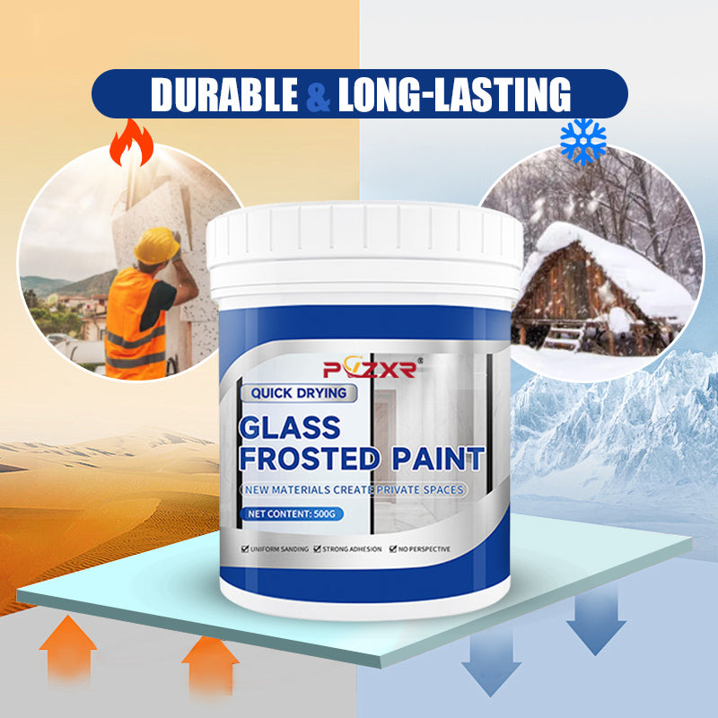 🎨🖌️ 50% OFF! Transform Windows with Frosted Glass Paint 2026 – Quick-Drying, Water-Resistant & Elegant 🌫️✨ Perfect for DIY Privacy & Home Decor!