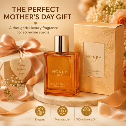 🥳2026 HOT SALE🥳💞50K+ SOLD!🍯✨ 50% OFF! Honey OUD Perfume – Sweet golden honey + smoky agarwood. Unisex, 100ml, long‑lasting. Wear the scent of royalty! 👑💫