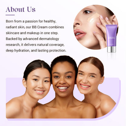 🎉LAST DAY SALE -BUY 2 GET 1 FREE🎁Perfect Cover Serum BB Cream -💜Bifida Ferment Lysate Serum-Infused BB Cream for Anti-Aging Skin Rejuvenation💧