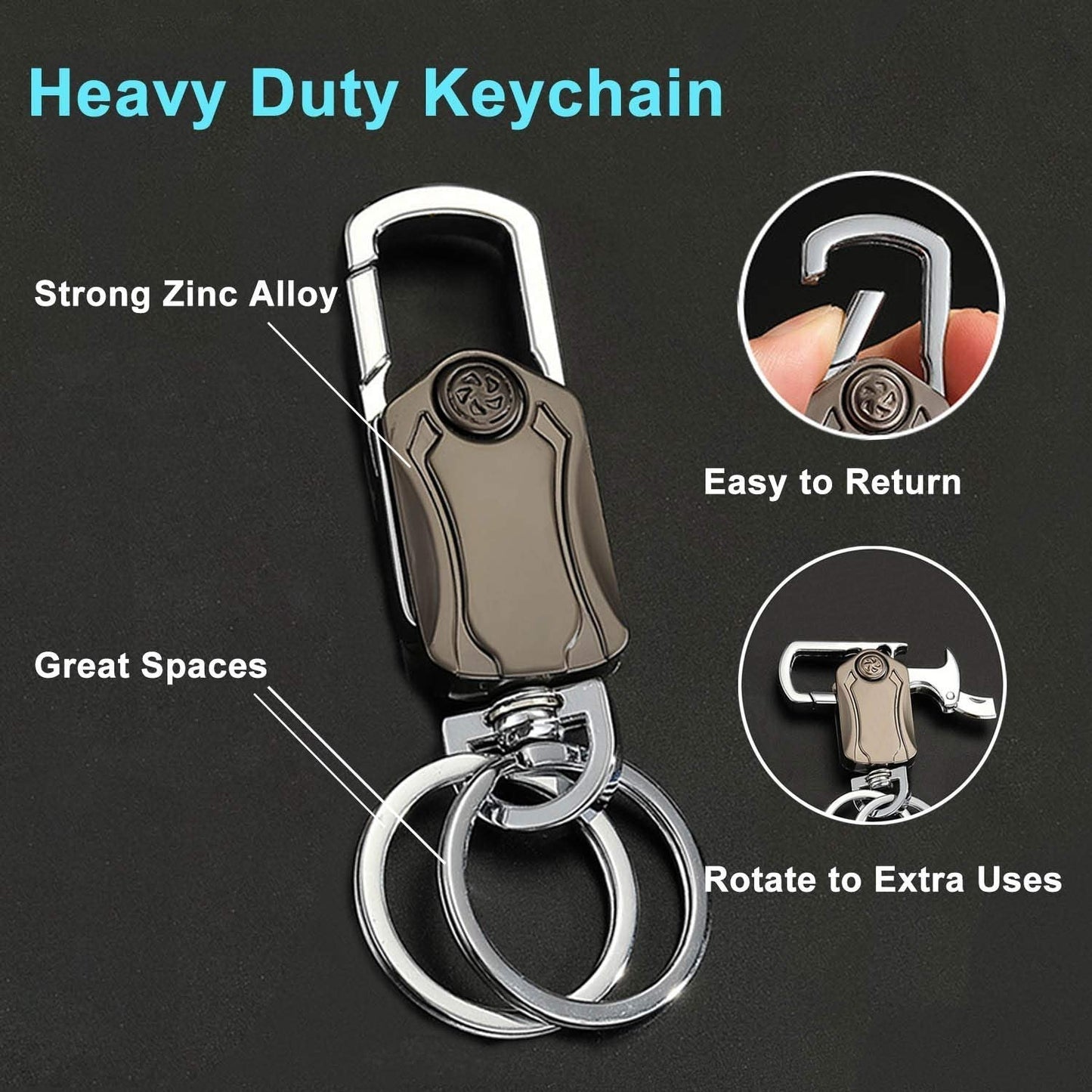 🎁2025 HOT SALE🔥Multifunctional Keychain Corkscrew