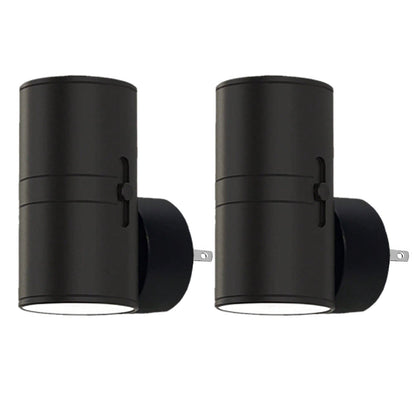❄️Summerfresh 50% OFF!✨Plug-In Dusk-to-Dawn Wall Light – 3000K Warm Up & Down Night Light with Pass-Through Socket