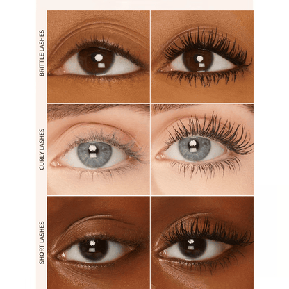 🥳BUY 1 GET 1 FREE:￡9.99!!💞50K+ SOLD!👁️✨ All-Day Beautiful Lashes, Smudge-Proof! Waterproof Fiber Mascara for Natural Volume. 💖💃