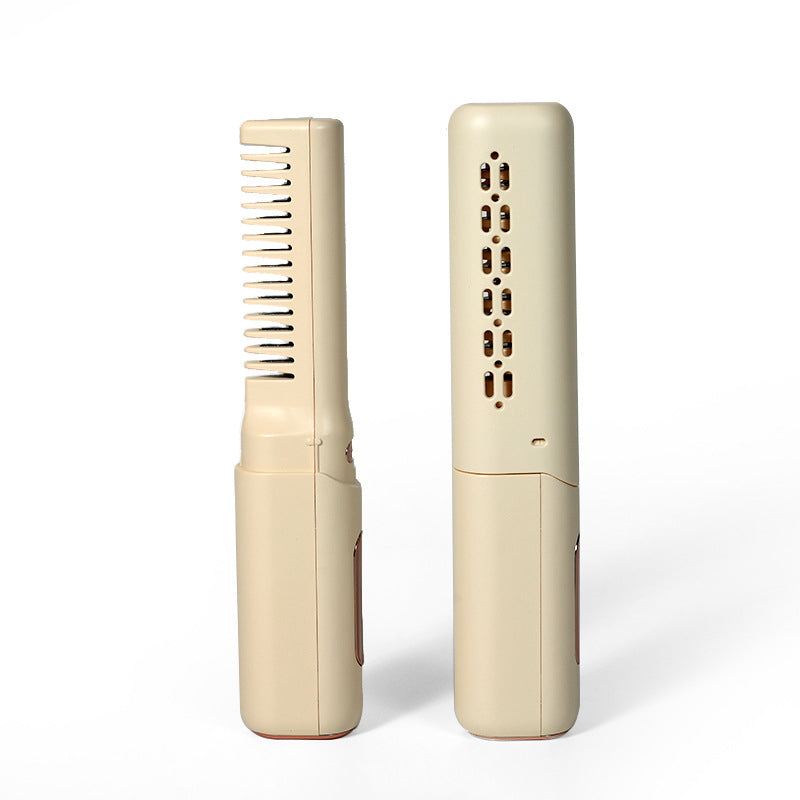 👩Shape hair in 3 seconds! Create gorgeous hairstyles anytime anywhere. 💁Portable Wireless Mini Bang Styling Comb