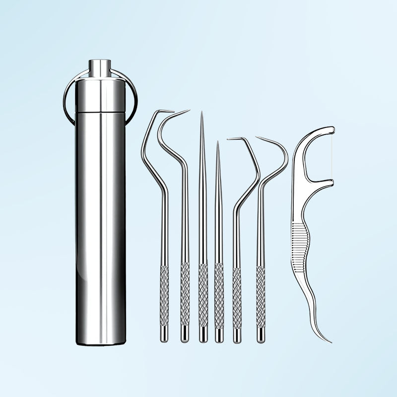 🏆German precision engineering! 0.1mm ultra-fine tip for precise flossing✨