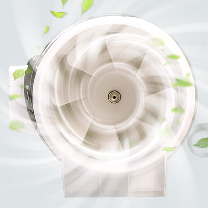 💨50% OFF NOW! Pressurized Inline Duct Fan, High‑Speed Ventilation Exhaust Fan, Quiet Duct Booster Fan for Kitchen Smoke Removal, Grow Tent, Bathroom Ventilation