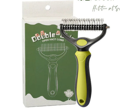 ⏰🔥LIMITED TIME 50% OFF! 🐾 Professional Deshedding Tool for Dogs & Cats – Gentle, Efficient & Fur-Free Home ✨(💖Get 2 Free Pet Grooming Gloves)