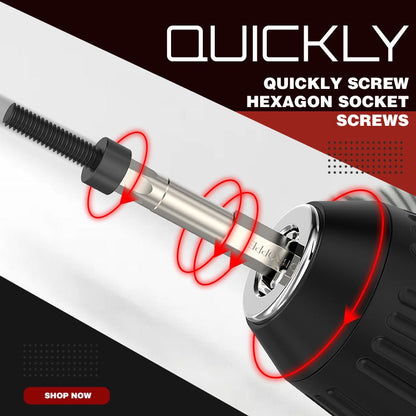 S2 Steel Magnetic Hexagon Bit Set （50% OFF）