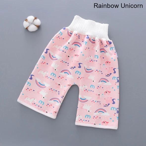 Comfy Children's Diaper Skirt Shorts 2 In 1