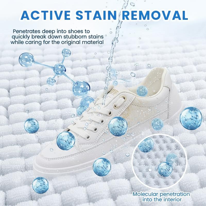 🧼✨ No-Wash Shoe & Leather Cleaner Cream – Instantly Erase Stains, No Rinse Needed! 🧽🔥 Includes Sponge – Easy Deep Clean in Minutes, Restores Like New, Must-Have Sneaker Care