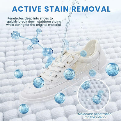 🧼✨ No-Wash Shoe & Leather Cleaner Cream – Instantly Erase Stains, No Rinse Needed! 🧽🔥 Includes Sponge – Easy Deep Clean in Minutes, Restores Like New, Must-Have Sneaker Care