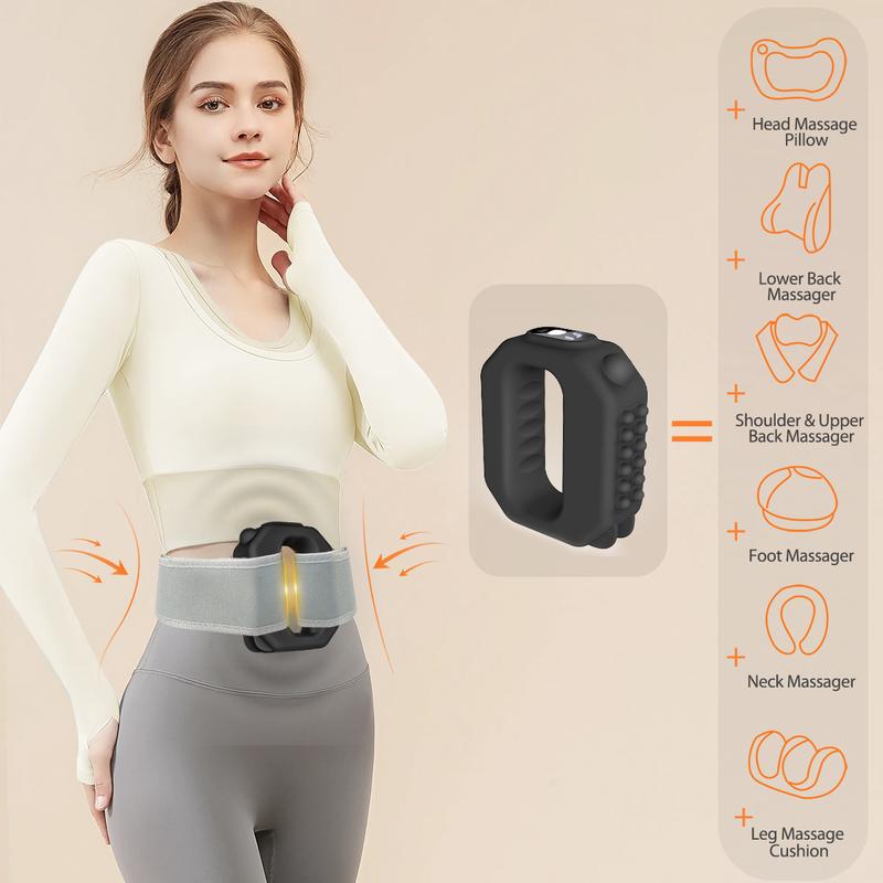 💖ADDWIN🇬🇧 R10 Mini Fascia Ring Massager – Your Go-To for Toned Abs & Less Bloat, Anywhere, Anytime! 💆‍♀️✨