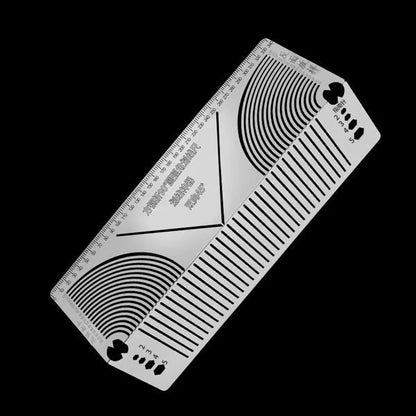 🔥HOT SALE 50% OFF🏆Square Stainless Steel 90° Arc Angle Marking Ruler