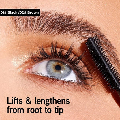 🥳BUY 1 GET 1 FREE:￡9.99!!💞50K+ SOLD!👁️✨ All-Day Beautiful Lashes, Smudge-Proof! Waterproof Fiber Mascara for Natural Volume. 💖💃