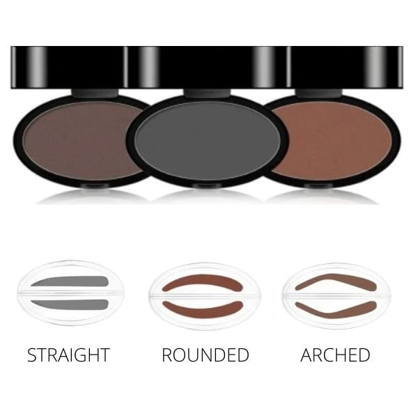🎁2026 New Arrivals 50% OFF💥Eyebrow Stamp Powder with Brush – Press & go, perfect brows in seconds. Waterproof, 24h wear, no salon needed. A beauty game‑changer! 💄🌸