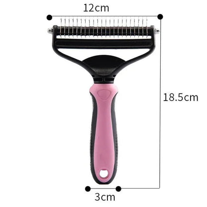 ⏰🔥LIMITED TIME 50% OFF! 🐾 Professional Deshedding Tool for Dogs & Cats – Gentle, Efficient & Fur-Free Home ✨(💖Get 2 Free Pet Grooming Gloves)