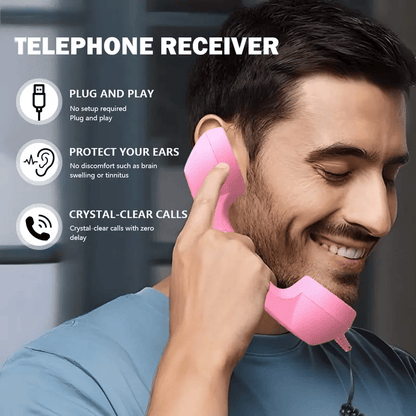 💥Christmas Sale 50% OFF📞Vintage Retro Telephone Handset ✨The most unique Christmas gift! Perfect for music lovers🎄