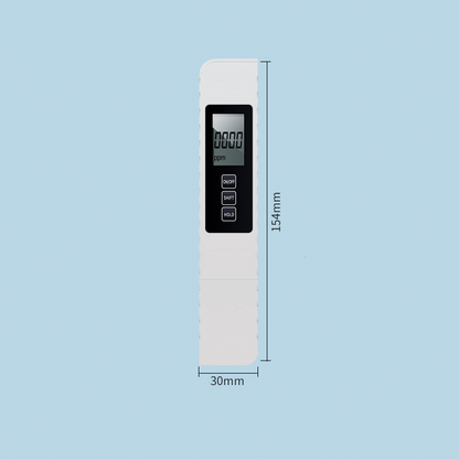 💧 ✨ 3-in-1 TDS Water Quality Tester - Measures pH, Chlorine, and Hardness with LCD Display for Pools and Aquariums 🌊📱