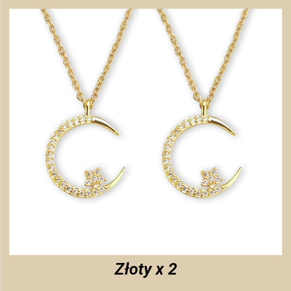 🎁Mother's Day Hot Sale 50% OFF🏵️Bright Night: Moon Star Necklace🌙