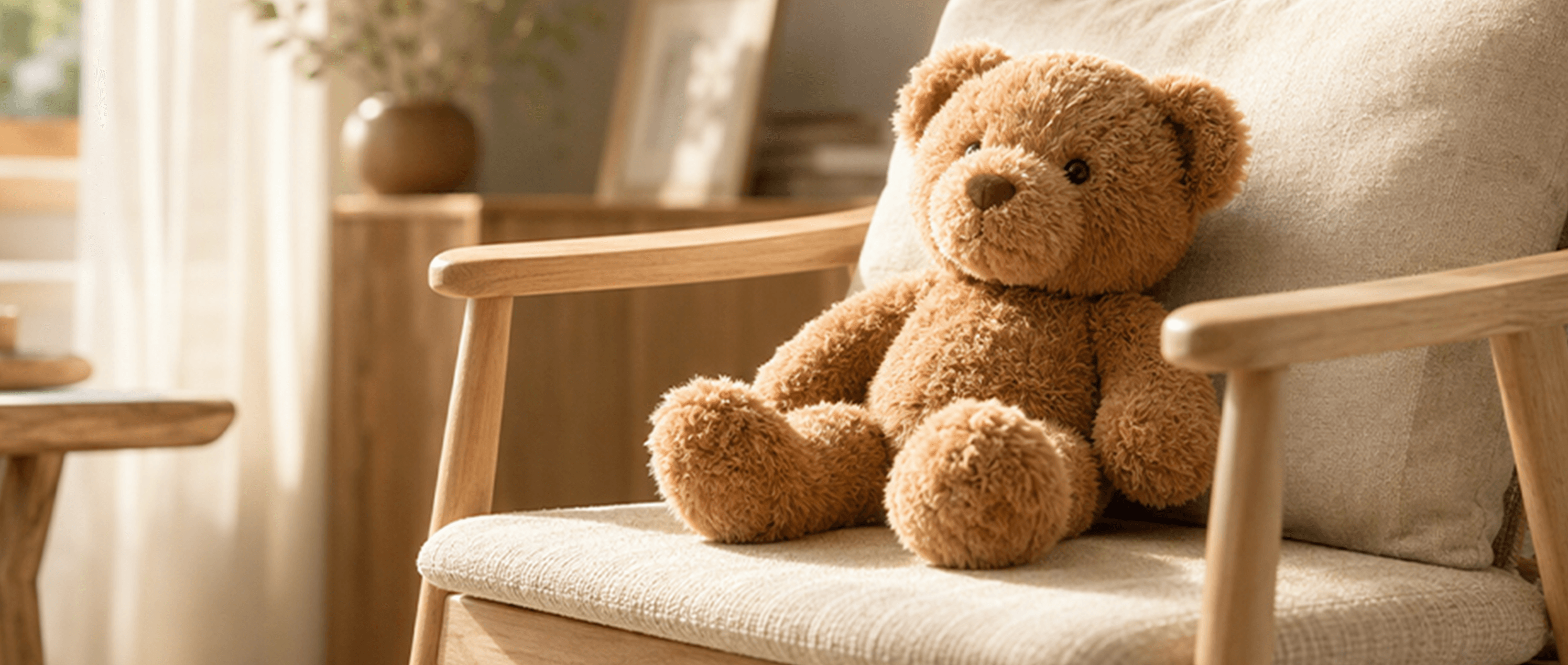 Teddy Bear on Chair
