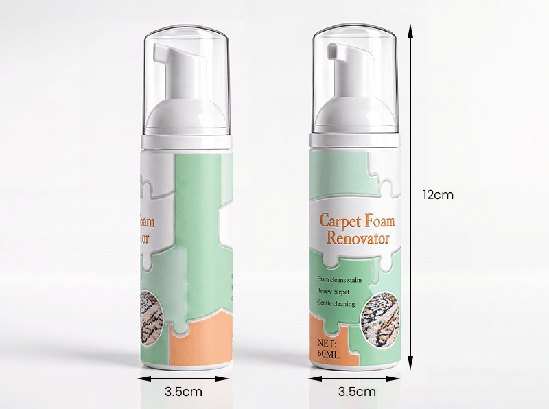 Waterless Carpet Foam Stain Remover