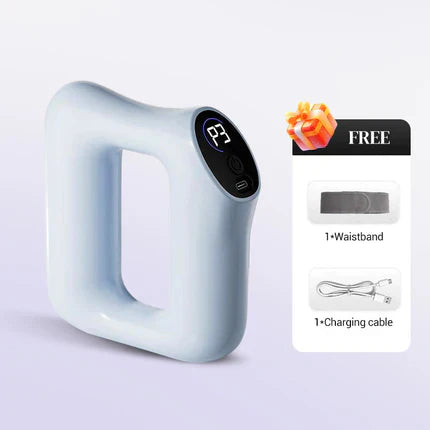 💪🌿 5-Speed Handheld Massager Ring – Adjustable Strap, Deep Tissue Relief, Portable Muscle Pain Relief for Home, Gym & Travel Use 🌟👑