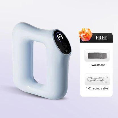 💪🌿 5-Speed Handheld Massager Ring – Adjustable Strap, Deep Tissue Relief, Portable Muscle Pain Relief for Home, Gym & Travel Use 🌟👑