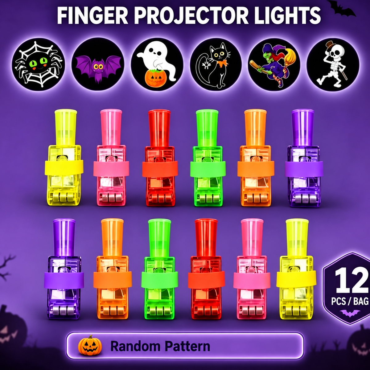 🥳2026 HOT SALE🥳💞50K+ SOLD! 🎉💡 50% OFF! Mini Colorful LED Finger Lights – Bright multi‑color glow, one‑touch on/off. Soft elastic band fits comfortably – perfect for parties, concerts & kids’ play! 🎶✨