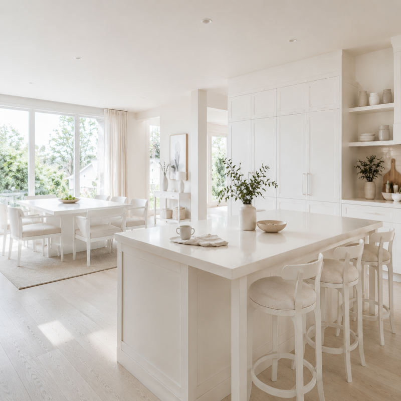 White Furniture Touch-Up Paste with Brush
