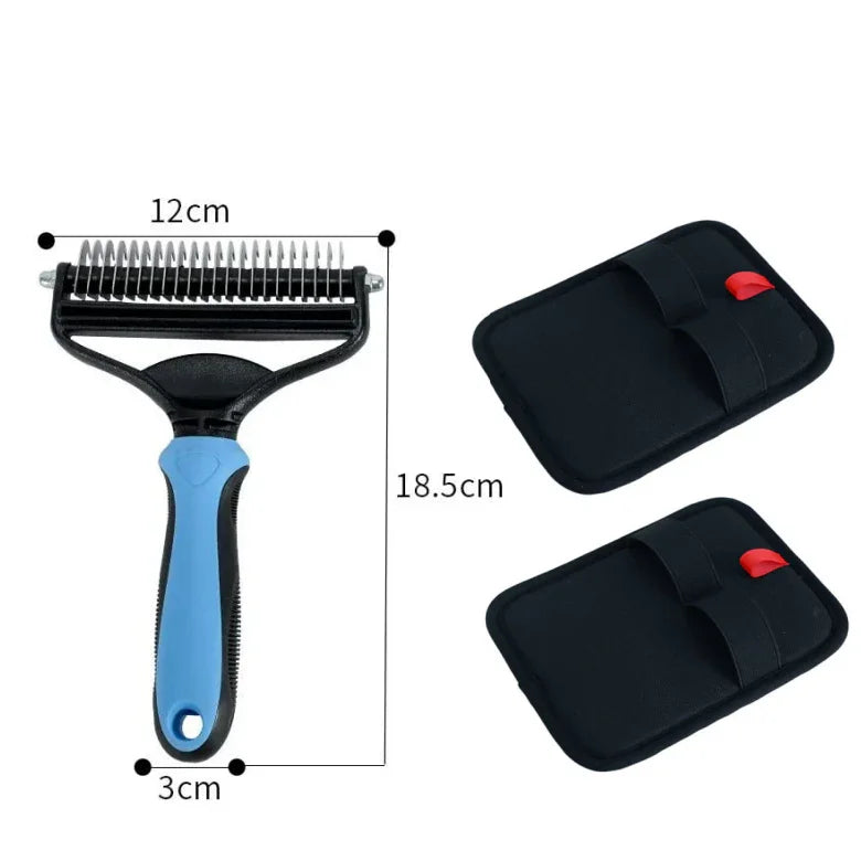⏰🔥LIMITED TIME 50% OFF! 🐾 Professional Deshedding Tool for Dogs & Cats – Gentle, Efficient & Fur-Free Home ✨(💖Get 2 Free Pet Grooming Gloves)
