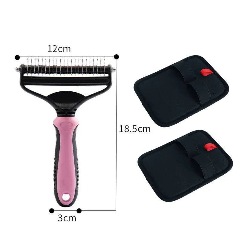 ⏰🔥LIMITED TIME 50% OFF! 🐾 Professional Deshedding Tool for Dogs & Cats – Gentle, Efficient & Fur-Free Home ✨(💖Get 2 Free Pet Grooming Gloves)